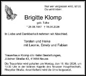 eine Anzeige